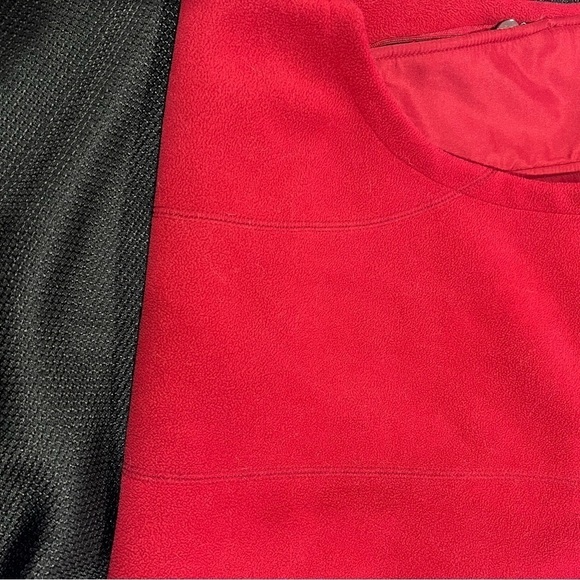 E studio deep red vest - Picture 4 of 7